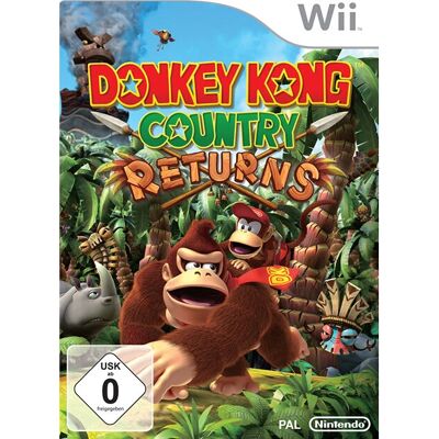 Nintendo Donkey Kong Country Returns - 8 Neue Level - Videospiel Nintendo Donkey Kong Country Returns - 8 Neue Level - Videospiel