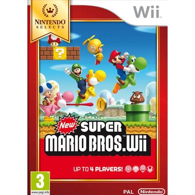 Nintendo Nintendo Selects New Super Mario Bros. Wii - Video Game Nintendo Nintendo Selects New Super Mario Bros. Wii - Video Game