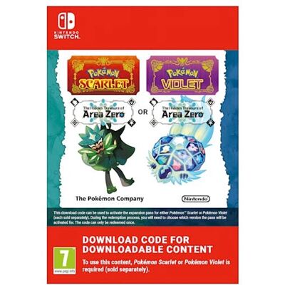 Passe de Expansão Pokémon Scarlet/Violet - Conteúdo do jogo RPG Passe de Expansão Pokémon Scarlet/Violet - Conteúdo do jogo RPG