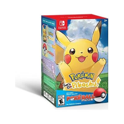 Pokémon: Lass uns gehen - Geh, Pikachu! + Pokéball Plus (Switch) Pokémon: Lass uns gehen - Geh, Pikachu! + Pokéball Plus (Switch)