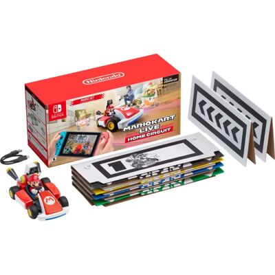 Set Mario de Nintendo - Circuito en Casa - Coche RC - Consola de Videojuegos Set Mario de Nintendo - Circuito en Casa - Coche RC - Consola de Videojuegos