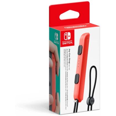 Nintendo Nintendo 2510966 Sangle pour Joy-Con Rouge Néon - Accessoire Contrôleur de Jeu Nintendo Nintendo 2510966 Sangle pour Joy-Con Rouge Néon - Accessoire Contrôleur de Jeu
