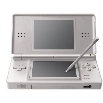 Nintendo DS Lite Silber - Tragbare Spielekonsole mit Dual-Bildschirmen Nintendo DS Lite Silber - Tragbare Spielekonsole mit Dual-Bildschirmen