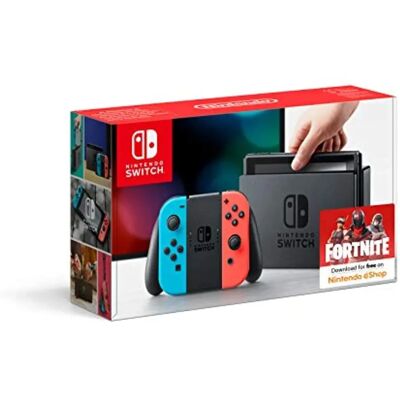 Nintendo Switch - Joy-Con Néon Rouge/Néon Bleu Nintendo Switch - Joy-Con Néon Rouge/Néon Bleu