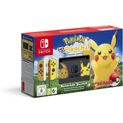 Nintendo Switch Pokémon: Let's Go - Pikachu! Bundle - Spelconsole Nintendo Switch Pokémon: Let's Go - Pikachu! Bundle - Spelconsole
