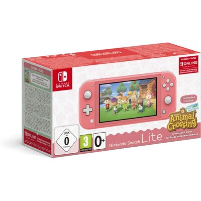 Nintendo Switch Lite - Corail + Animal Crossing: New Horizons - Publicité Nintendo Switch Lite - Corail + Animal Crossing: New Horizons - Publicité