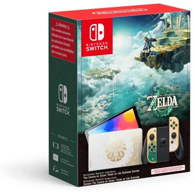 Nintendo Switch (OLED Model) - Edice Legend Of Zelda Slzy Království Nintendo Switch (OLED Model) - Edice Legend Of Zelda Slzy Království