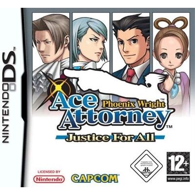 Nintendo Phoenix Wright: Ace Attorney Justice for All - NDS - PAL Nintendo Phoenix Wright: Ace Attorney Justice for All - NDS - PAL