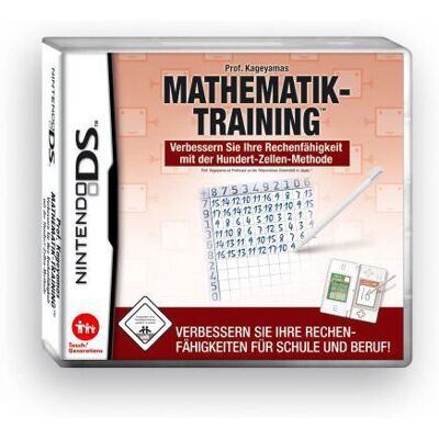 Nintendo Kageyamas Mathematik Training - Grundrechenarten Puzzle - Lernspiel Nintendo Kageyamas Mathematik Training - Grundrechenarten Puzzle - Lernspiel