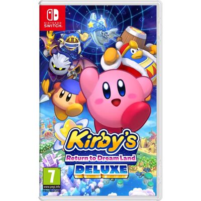 Nintendo Nintendo Switch Kirby's Return to Dream Land Deluxe - Jeu d'action et d'aventure Nintendo Nintendo Switch Kirby's Return to Dream Land Deluxe - Jeu d'action et d'aventure
