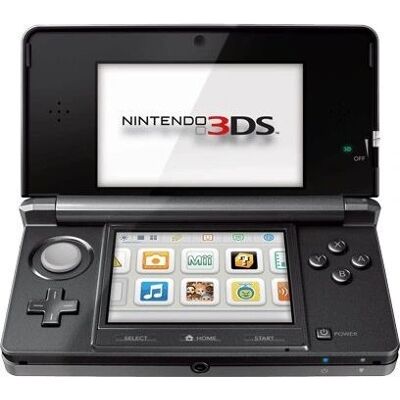 Nintendo 3DS Kosmos Schwarz - Tragbare Spielkonsole Nintendo 3DS Kosmos Schwarz - Tragbare Spielkonsole