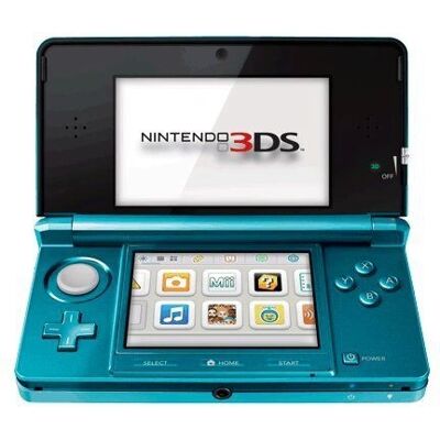 Nintendo 3DS Bleu - Console de jeu portable 8,97cm - Publicité Nintendo 3DS Bleu - Console de jeu portable 8,97cm - Publicité