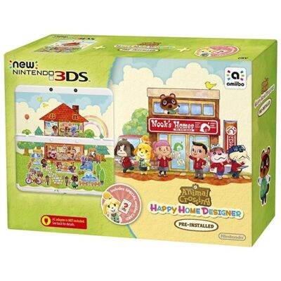 Nintendo New 3DS - Blanc - Console de Jeu Animal Crossing - Publicité Nintendo New 3DS - Blanc - Console de Jeu Animal Crossing - Publicité