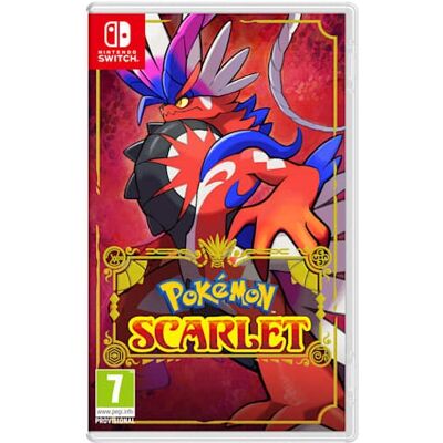 Nintendo Pokémon Scarlet - Open-World-Abenteuer - Videospiel Nintendo Pokémon Scarlet - Open-World-Abenteuer - Videospiel