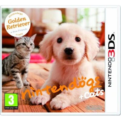 Nintendo Nintendogs + Cats - Golden Retriever & Neue Freunde - Videospiel Nintendo Nintendogs + Cats - Golden Retriever & Neue Freunde - Videospiel