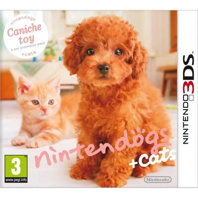 Nintendo Nintendogs + Cats Caniche Toy - Videospiel Nintendo Nintendogs + Cats Caniche Toy - Videospiel
