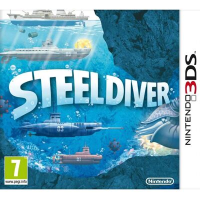 Nintendo Nintendo 3DS Spel - Steel Diver - Action Undersea Eventyr Nintendo Nintendo 3DS Spel - Steel Diver - Action Undersea Eventyr