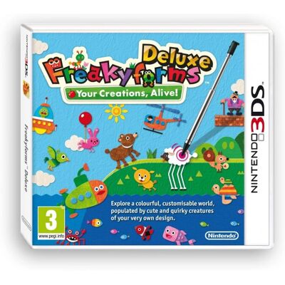 Nintendo Nintendo 3DS - Freakyforms Deluxe - Creative Planet Game Nintendo Nintendo 3DS - Freakyforms Deluxe - Creative Planet Game