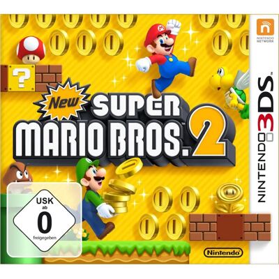 Nintendo New Super Mario Bros. 2 - Mehrspieler, Münzen, 3DS Nintendo New Super Mario Bros. 2 - Mehrspieler, Münzen, 3DS