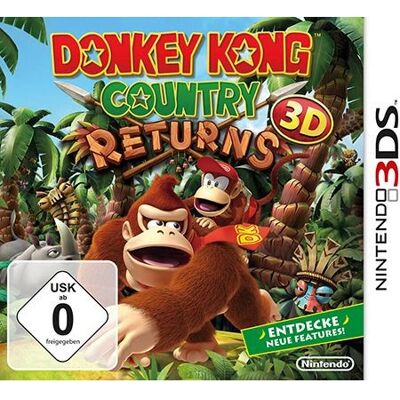 Nintendo Donkey Kong Country Returns - Actionreiches Plattformspiel für 3DS Nintendo Donkey Kong Country Returns - Actionreiches Plattformspiel für 3DS