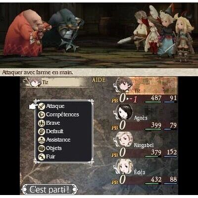 Nintendo Bravely Default - RPG, Rundenkämpfe, 3DS Nintendo Bravely Default - RPG, Rundenkämpfe, 3DS