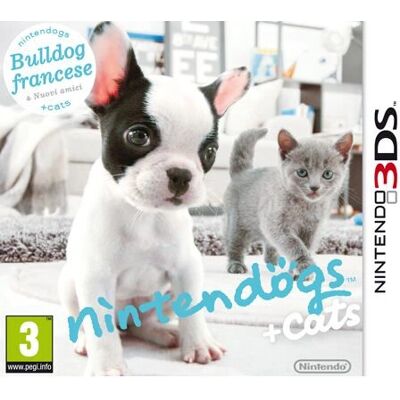 Nintendo Bouledogue Français & Nouveaux Amis 3DS - Jeu Vidéo - Publicité Nintendo Bouledogue Français & Nouveaux Amis 3DS - Jeu Vidéo - Publicité