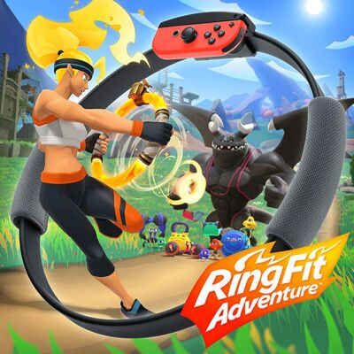 Nintendo Nintendo Switch Ring Fit Adventure - Jeu de Fitness - Publicité Nintendo Nintendo Switch Ring Fit Adventure - Jeu de Fitness - Publicité