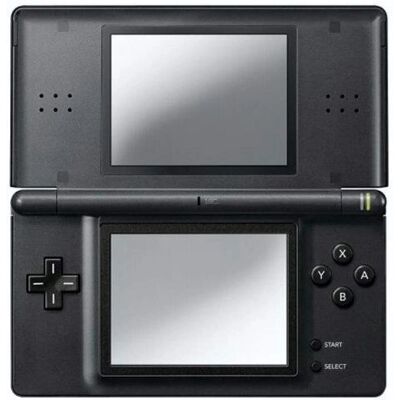 Nintendo DS Lite Black Touchscreen Portable Game Console Nintendo DS Lite Black Touchscreen Portable Game Console