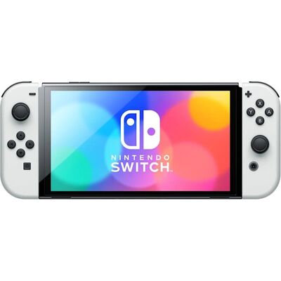 Nintendo Switch OLED 2021 - Spielkonsole - Schwarz/Weiß Nintendo Switch OLED 2021 - Spielkonsole - Schwarz/Weiß