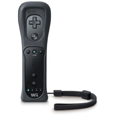 Nintendo Wii MotionPlus Schwarzer Gamecontroller Nintendo Wii MotionPlus Schwarzer Gamecontroller