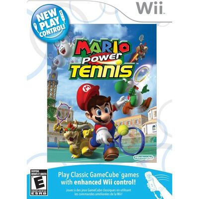 Nintendo Mario Power Tennis Wii - Moninpeli, Liikeohjaimet, Täydellinen Nintendo Mario Power Tennis Wii - Moninpeli, Liikeohjaimet, Täydellinen