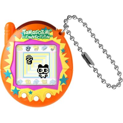 Bandai Tamagotchi Connection - Orange Burst - Jeu de Animal Virtuel - Publicité Bandai Tamagotchi Connection - Orange Burst - Jeu de Animal Virtuel - Publicité