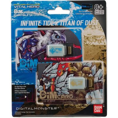 Paquet de cartes Digimon Vital Hero Infinite Tide & Dust - Publicité Paquet de cartes Digimon Vital Hero Infinite Tide & Dust - Publicité