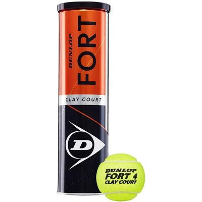 DUNLOP Fort Clay Court Teniszlabda - Tartós és Nagy Teljesítményű DUNLOP Fort Clay Court Teniszlabda - Tartós és Nagy Teljesítményű