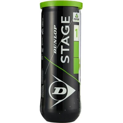 Dunlop Stage 1 Tennisbollar - Gul - 3-pack Dunlop Stage 1 Tennisbollar - Gul - 3-pack