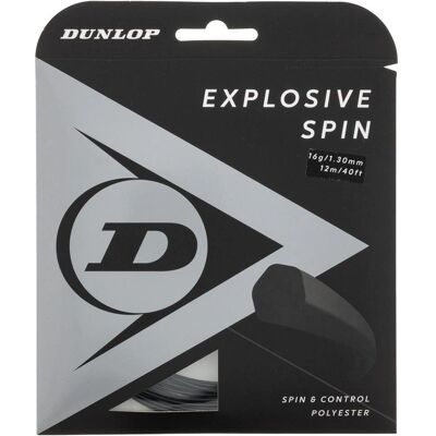 String da Tennis Dunlop Explosive Spin 12 M - Controllo in Poliestere ad Alte Prestazioni String da Tennis Dunlop Explosive Spin 12 M - Controllo in Poliestere ad Alte Prestazioni