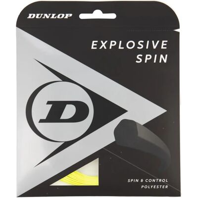 DUNLOP Explosive Spin Tennissaite - Hoher Spin & Kontrolle DUNLOP Explosive Spin Tennissaite - Hoher Spin & Kontrolle