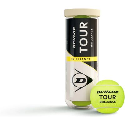 Dunlop teniszlabdák - Csomag 3 - Brilliance Dunlop teniszlabdák - Csomag 3 - Brilliance