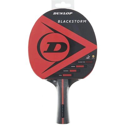 Dunlop Blackstorm - Červená - Ping Pong Pálka - Nejvyšší úroveň Dunlop Blackstorm - Červená - Ping Pong Pálka - Nejvyšší úroveň