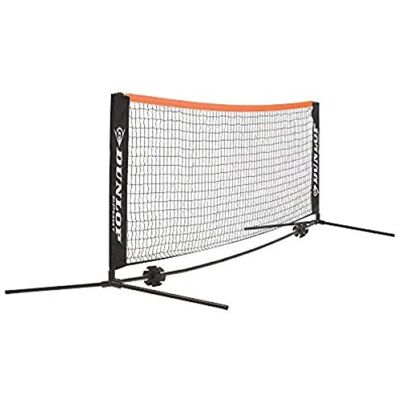 Dunlop Rött Mini Tennisenät - 3m, Justerbar Höjd Dunlop Rött Mini Tennisenät - 3m, Justerbar Höjd