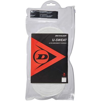 Dunlop U-sweat Overgrip - 30 Stück Tennisschlägerzubehör Dunlop U-sweat Overgrip - 30 Stück Tennisschlägerzubehör