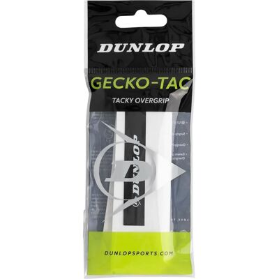 Dunlop Tennisgriff - Weiß - Verbesserte Kontrolle & Haftung Dunlop Tennisgriff - Weiß - Verbesserte Kontrolle & Haftung