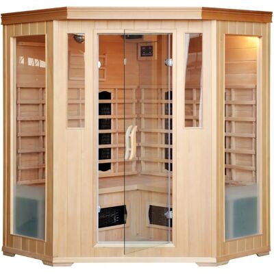 CONCEPT USINE Sauna Narvik - Infrarouge 2-4 Personnes - Chaleur Sèche CONCEPT USINE Sauna Narvik - Infrarouge 2-4 Personnes - Chaleur Sèche