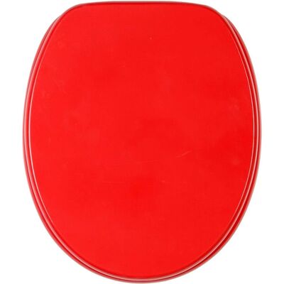 Sanilo roter WC-Sitz - Verstellbar, antibakteriell, stilvoll - Toilettdeckel Sanilo roter WC-Sitz - Verstellbar, antibakteriell, stilvoll - Toilettdeckel