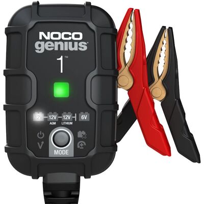 NOCO Genius Paristojen Laturi - Automaattinen 6/12V 1A - Monivirtalähde NOCO Genius Paristojen Laturi - Automaattinen 6/12V 1A - Monivirtalähde