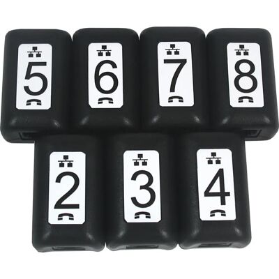 Softing Kabel-Identifikator-Set mit 7 (#2 - #8) - Netzwerk Zubehör Softing Kabel-Identifikator-Set mit 7 (#2 - #8) - Netzwerk Zubehör