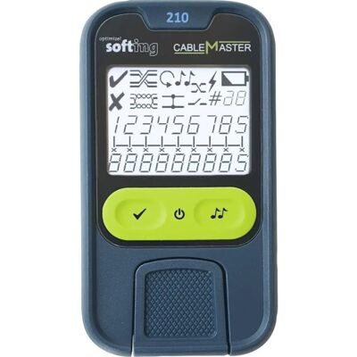 Softing CM 210 - Ethernet-Kabeltester mit Remote-IDs Softing CM 210 - Ethernet-Kabeltester mit Remote-IDs
