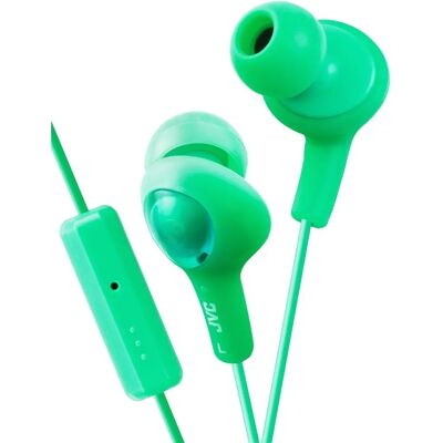 JVC Gumy Plus Headset - In-ear Wired Calls/Music - Green JVC Gumy Plus Headset - In-ear Wired Calls/Music - Green