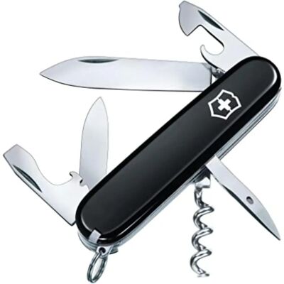 Victorinox Spartan Schweizer Taschenmesser - 12 Funktionen - Schwarz Victorinox Spartan Schweizer Taschenmesser - 12 Funktionen - Schwarz
