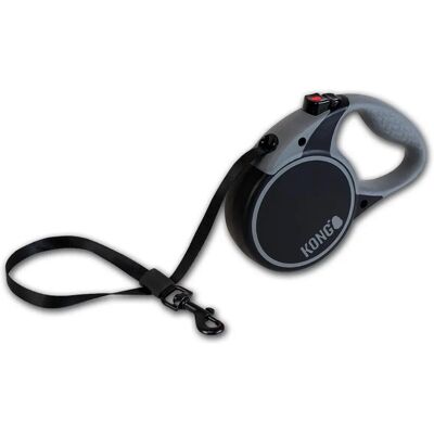Correa retráctil para perros KONG Terrain - M - Negro Correa retráctil para perros KONG Terrain - M - Negro